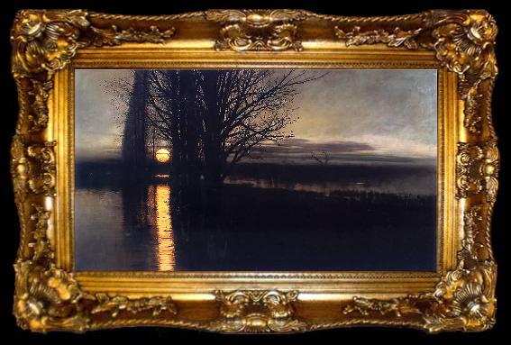 framed  Aurelio de Figueiredo Moonrise, ta009-2